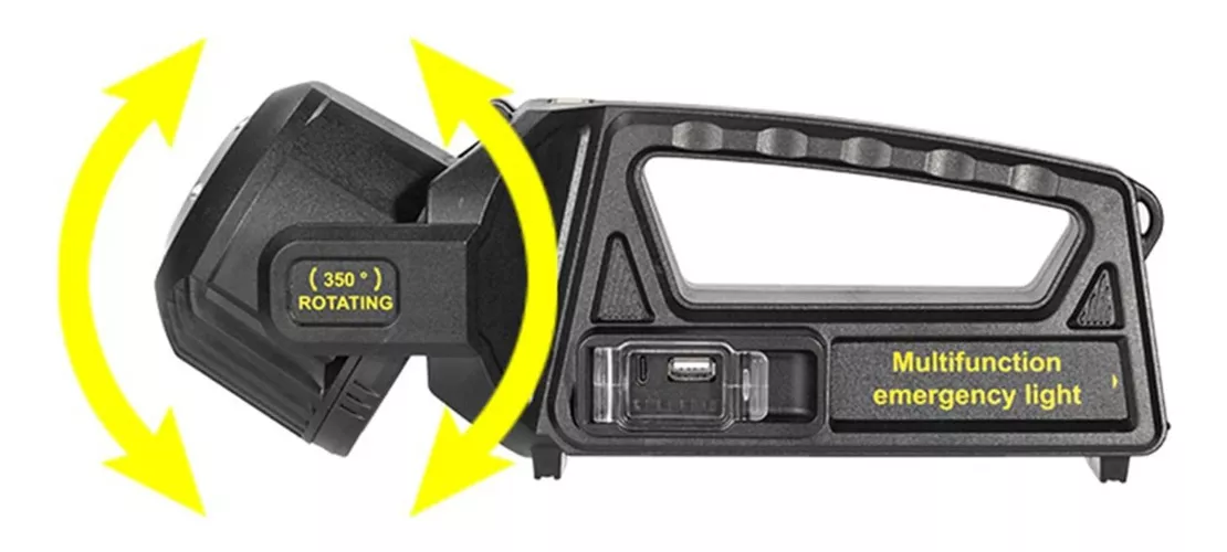 LINTERNA LAMPARA RECARGA USB